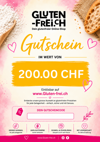 Gutschein für Fr. 200.00.-